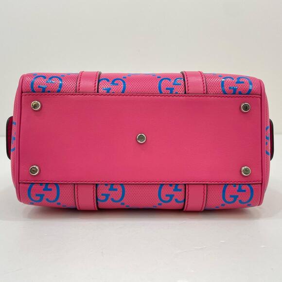 Gucci GG Blue Band Shoulder Bag Handbag Pink - Picture 6 of 12